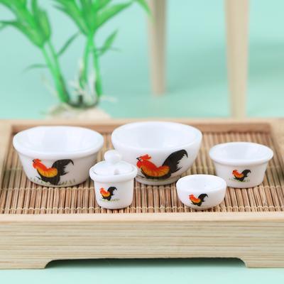 Pocket Story Mini Ceramic Kitchen Miniature Food Play