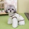New Cotton Pet Dog Clothes Cat Clothes Thickened Puppy Clothes Vest Winter Warm with Warm Jacket Teddy Bear Coat Pet Supplies