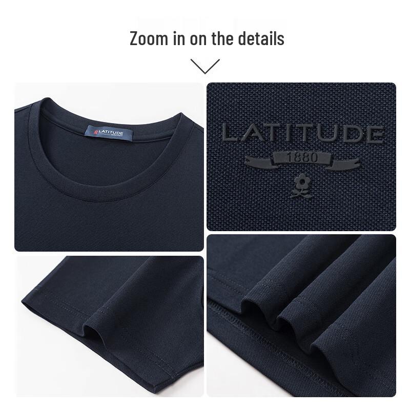 MONTAGUT Men's Cooling Silk Blend Short Sleeve Polo Shirt