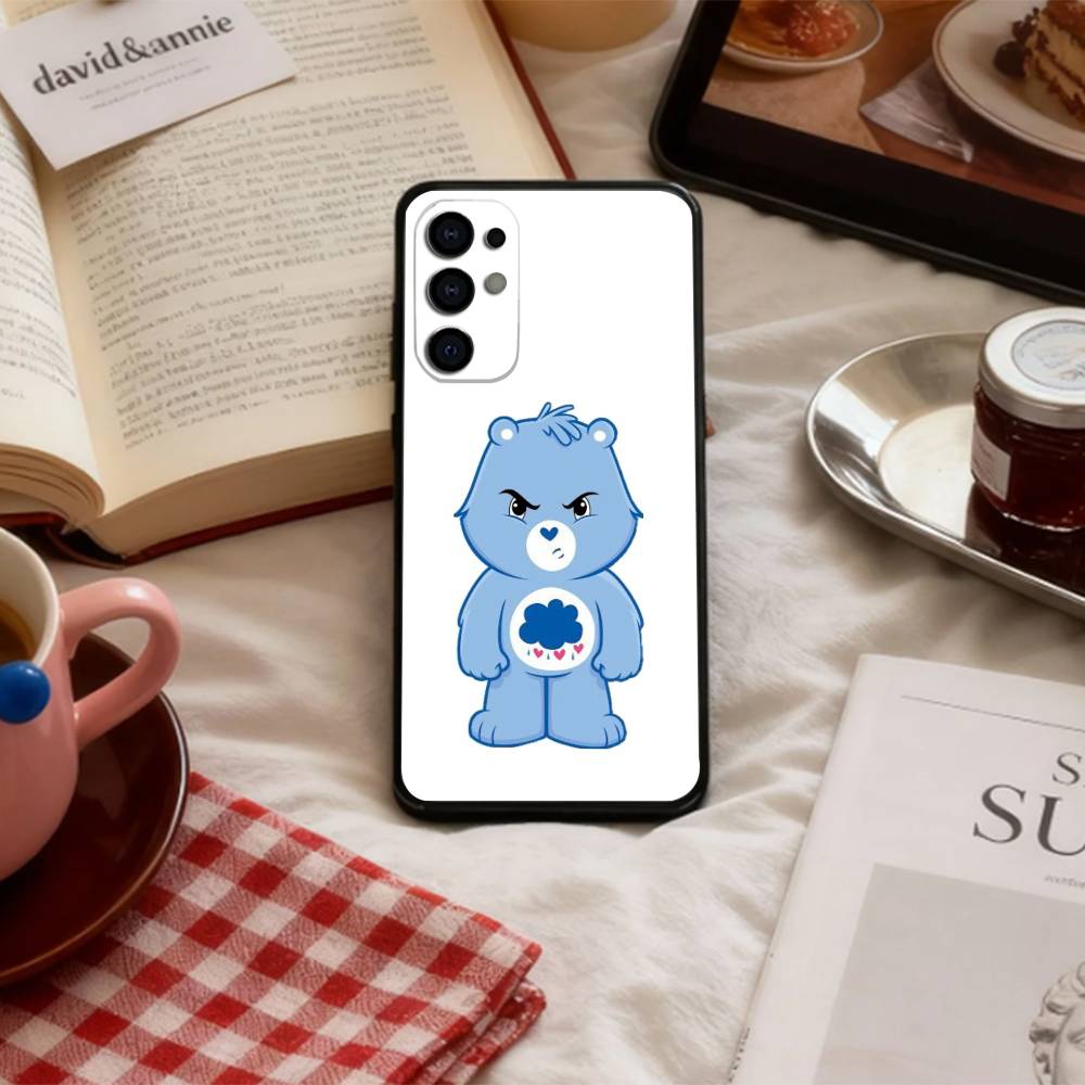 Classic C-Cute C-Care B-Bears Phone Case For Samsung S 25,24,23,22,30,21,10,9,Ultra,Plus,Lite,FE,4,5 G Soft Black Case