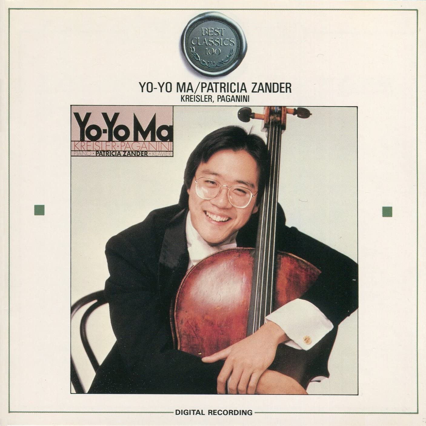 

CD BEST CLASSIC 100 - Yo-Yo Ma / The joy of love Japan Classical Used