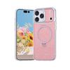 CAXITON Glitter Magnetic Kickstand Phone Case for iPhone 15/14 Plus