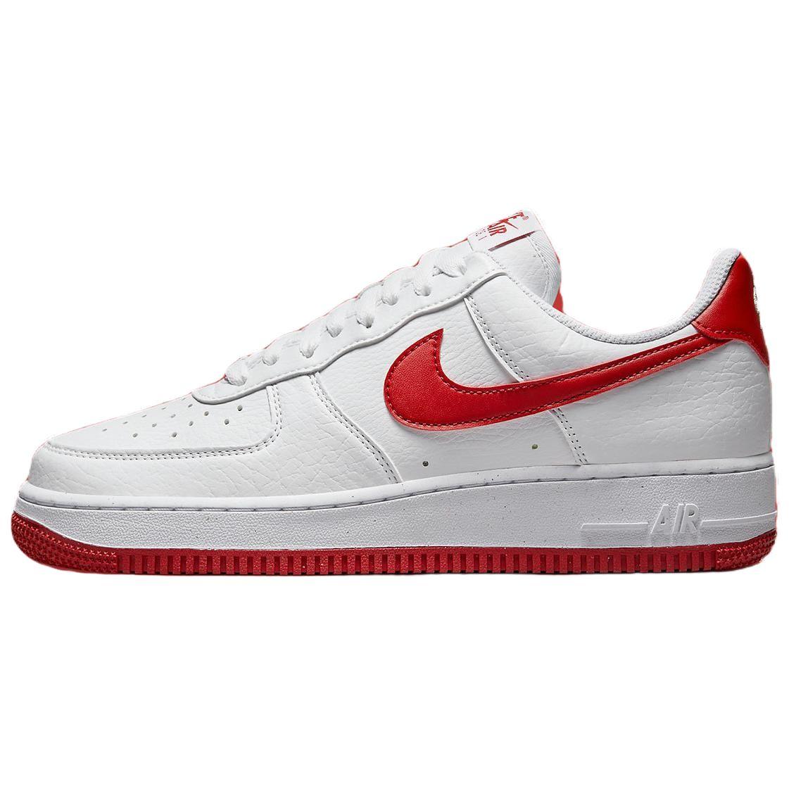 

Новые женские кроссовки Nike Air Force 1 Low 07 Next Nature Белые Вольт Красный для зала DV3808-105 40.5