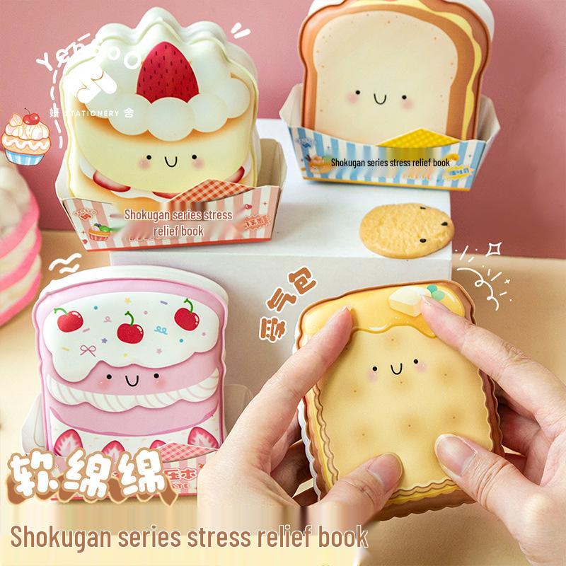 Squishy Cartoon Stress-Relief Memo Pad for Kids