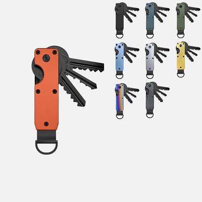 Sleutel Organizer Houder Opvouwbare Etui Houder Sleutelhanger Beveiligt Aluminiumlegering Zak Organisatie Tool Sleutel