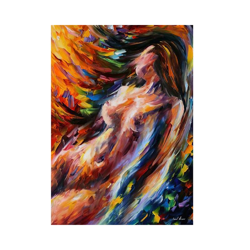 Abstract Passion Sexy Canvas Painting Modern Naked Woman and Man Posters and Prints Wall Art Pictures for Living Room Home Decor