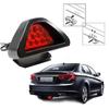 12V Triangle LED Car Brake Tail Light Style Reversing Stop Warning Anti-collision Car Auto L A6Q0
