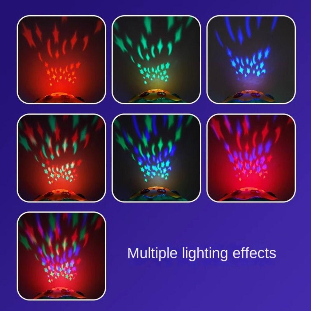 Zabawki sensoryczne Projektor oceaniczny obrotowy Gwiazda Bębenek ręczny Ocean Czas na brzuszku