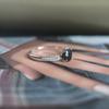 Серебряное кольцо с натуральным сапфиром 1.481ct, вес изделия 2,1 гр (2214038)