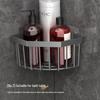 Corner Kitchen & Bathroom Sink Sponge Holder - Punch-Free Triangular Drainer
