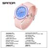 Sanda Unisex Waterproof Quartz Watch for Students - Simple, Versatile Design for School and Exams