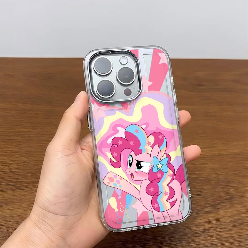 Cute cartoon My Little Pony Phone Case For iPhone 17 16e 16 15 14 13 12 11mini Pro Max X XR XSMAX 8 7 Air Plus Transparent Cover