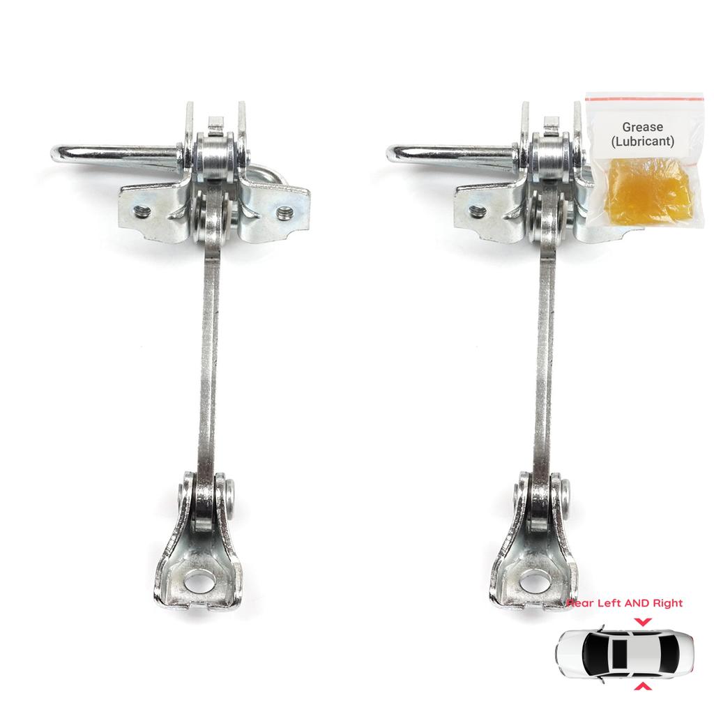 EDP1281-1 2 Pieces Rear Door Hinge Stop Check Strap Limiter for Fiat Panda MK2 169 2003-2012 46826530