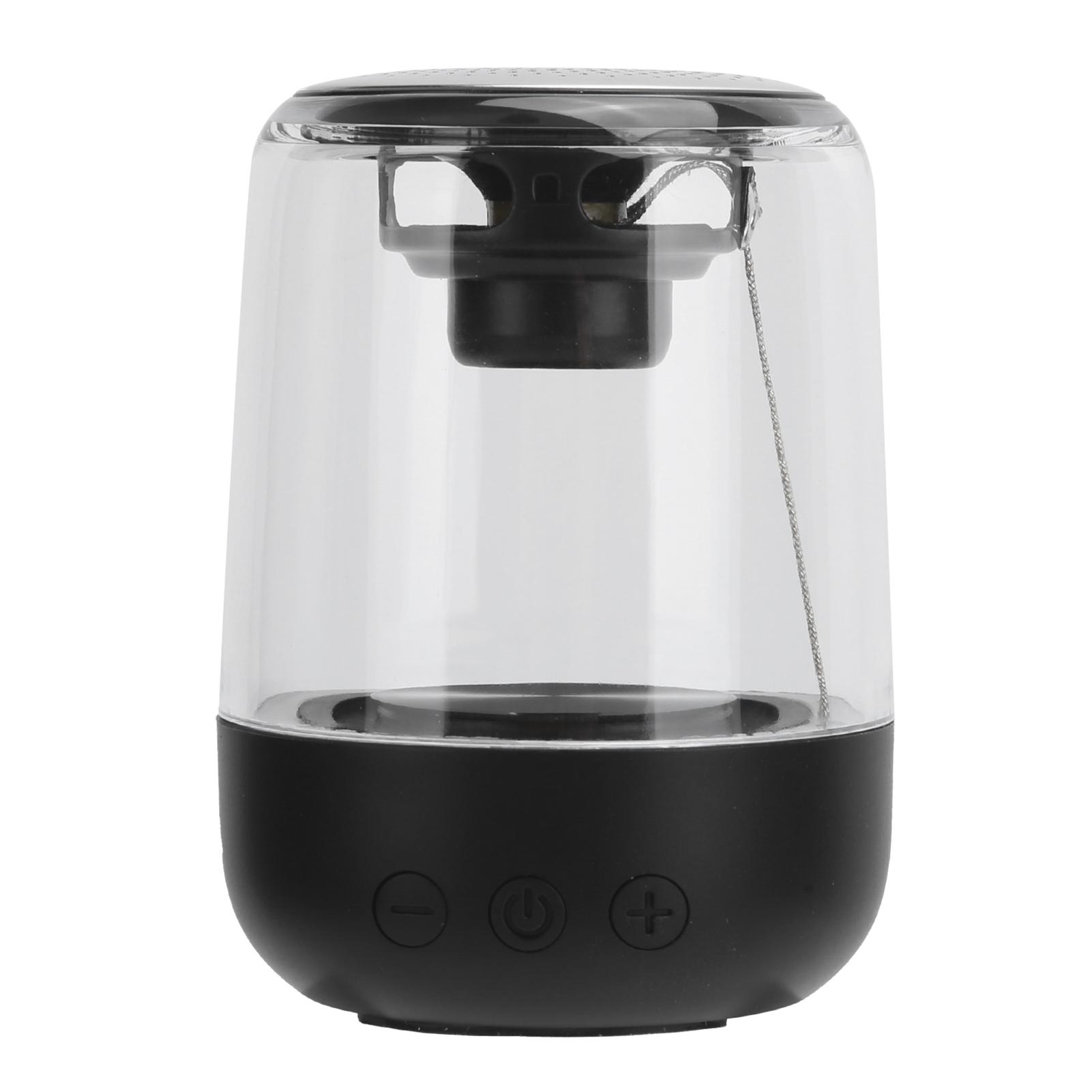 Портативный беспроводной Bluetooth 5.0 динамик сабвуфер HIFI светодиодный стереодинамик белый чёрный