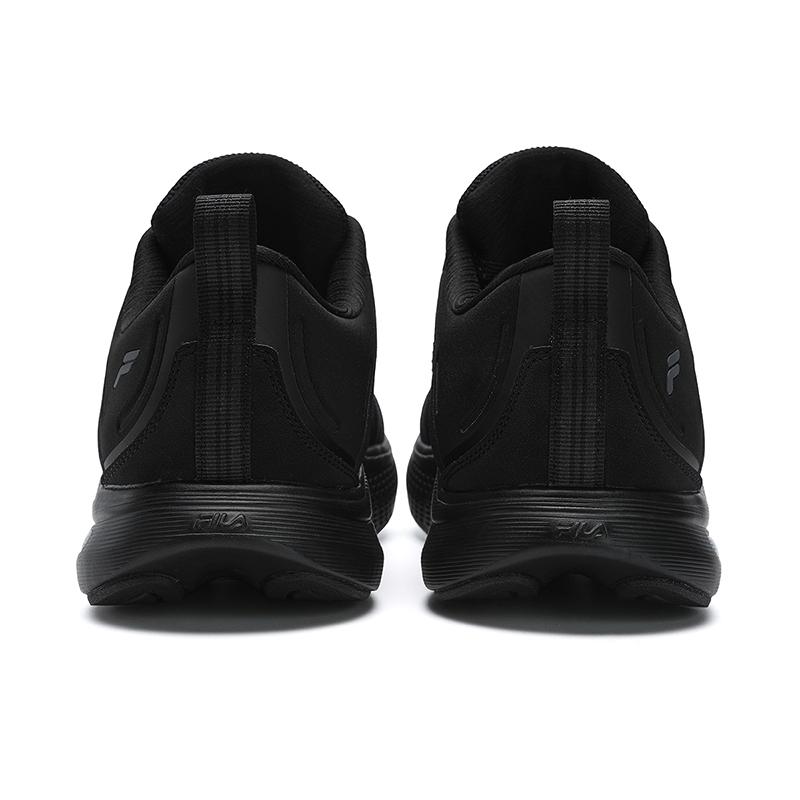 New FILA NUVOLE JOG Abrasion Resistant Low Top Running Shoes Men's Black A12M521129FBB