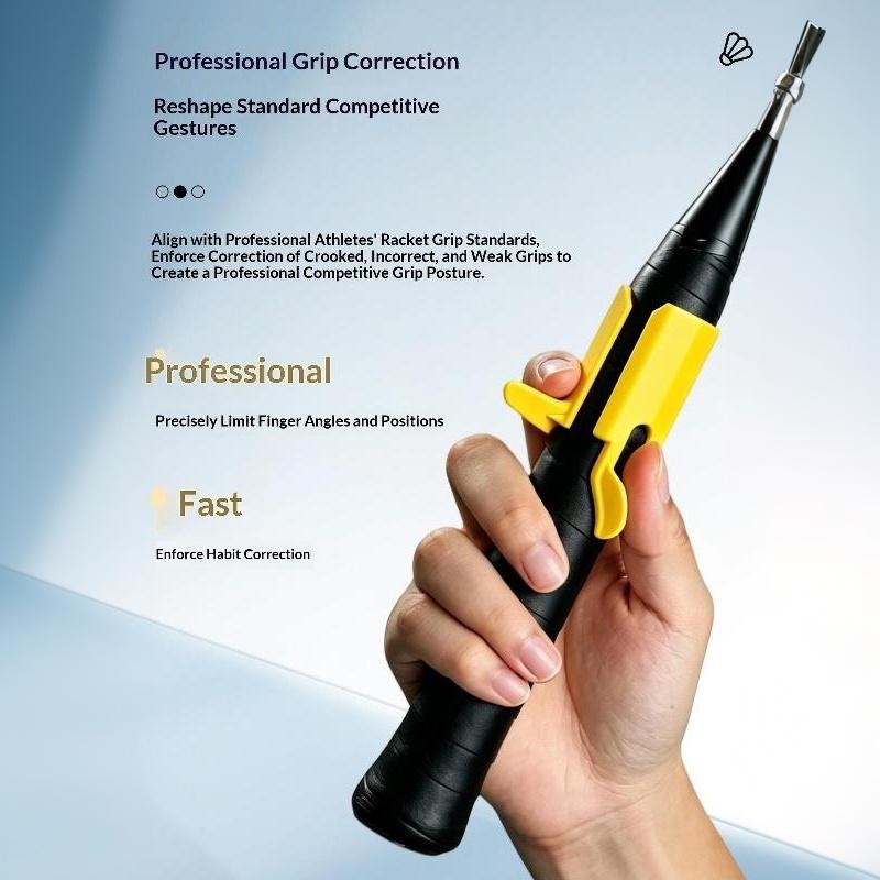 Tennis Beginner Badminton Grip Aid Posture Correction Tennis Racket Grip Assistance Racquet Corrector Trainer Accessories