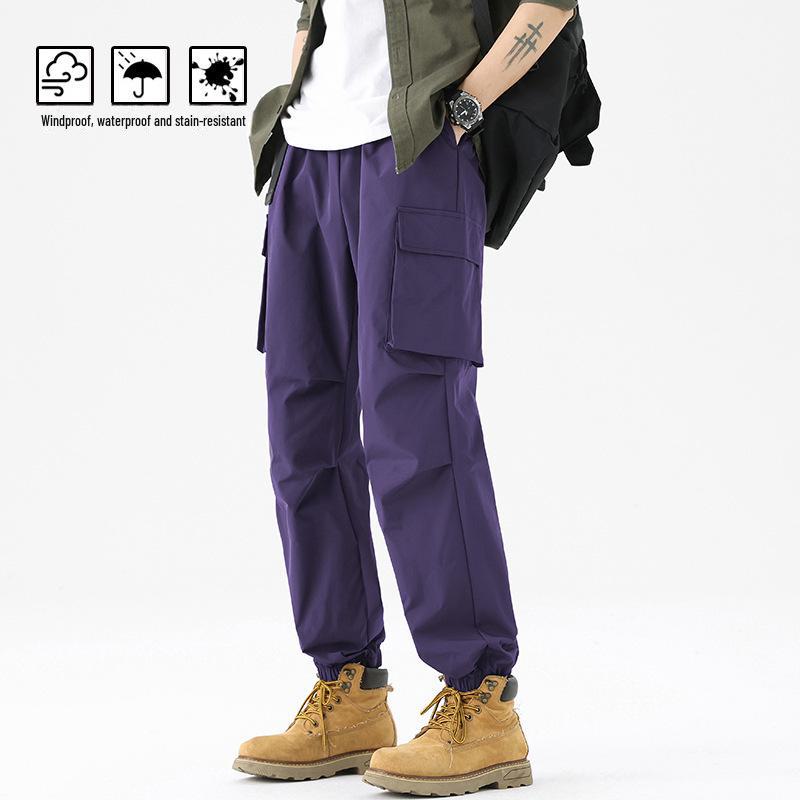 "Wind & Waterproof Outdoor Soft Shell Pants for Men & Women - Autumn/Winter, Fleece-Lined, Perfect for Hiking & Leisure Activities"