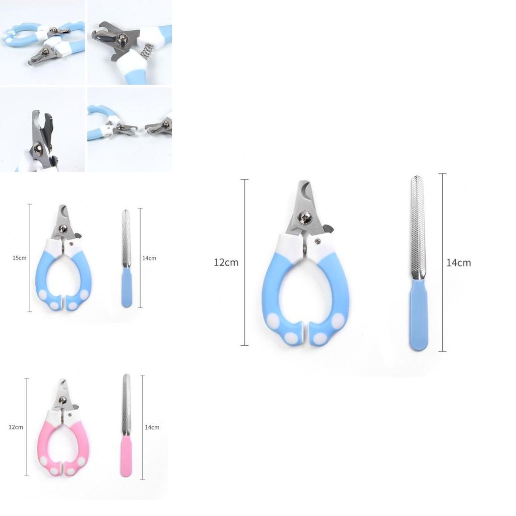 Durable Stainless Steel Pet Nail Clippers For Home Grooming