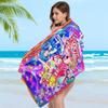 Smile Precure Niedliche Anime Große Mikrofaser Strandtücher Schnelltrocknendes Handtuch Sandstrandtücher Poolhandtuch Für Reisen Schwimmbad Yoga