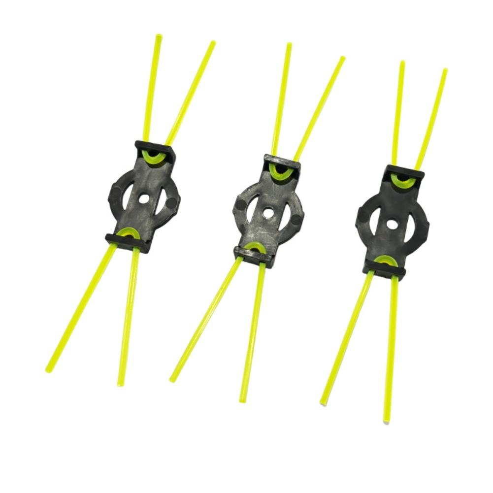 

Efficient 3pcs Grass Mower Head Set: For Durable & Easy To Install Trimmer Grass Cutting Line Head For Lawn Mower