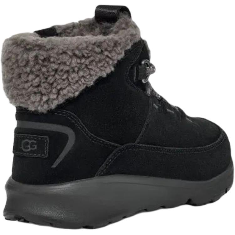 UGG TerreTrail Cozy Lace Boot Black (Kids) Kids Sneakers 1157574K-BLK