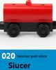 Wooden Magnetic Train Set for Kids - 30-Piece Track & Carriages Toy