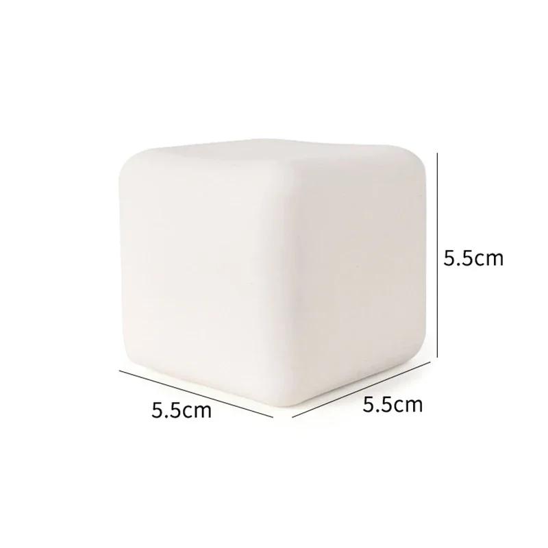 Cute Tofu Stress Balls  Sensory Toys Stress  Relief Fidget Toys Squishy Dough Ball Gifts for Adults Children Best Gift 2025