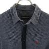 Emporio Armani Long sleeve knit shirt S black Men's Used