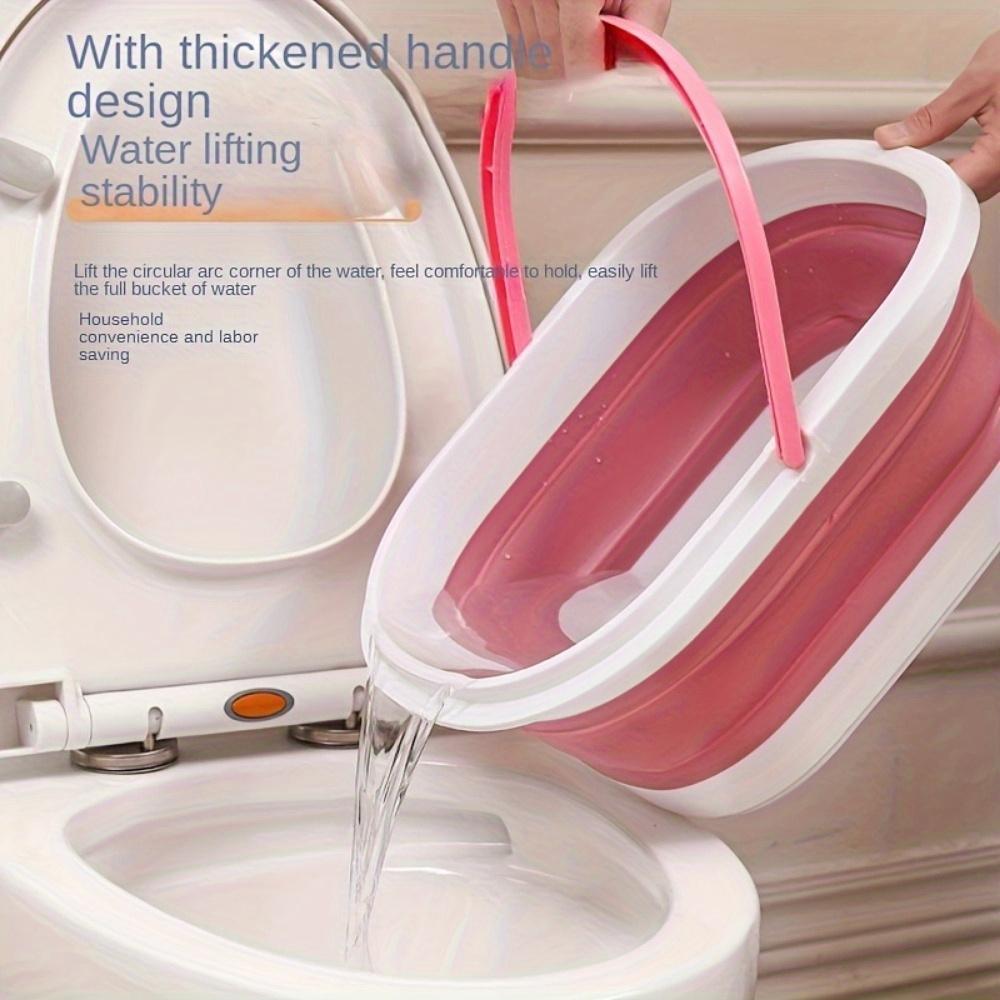 1pc Foldable Foot Bath Tub with Built-in Massager - Large Relaxation Pool for Soaking, No Electricity Needed, For Home Bathroom