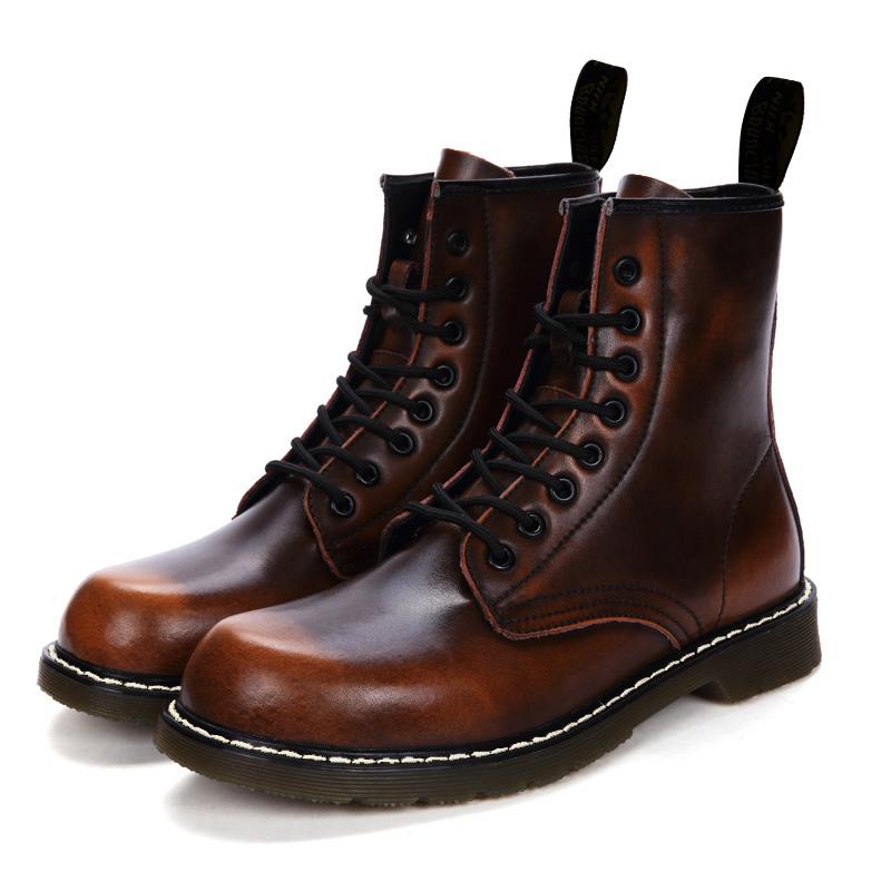 Mode 35 ~ 46 Dropship Frauen Herren 2024 Knöchel Schnee Stiefel Echtes Leder Schuhe Für Männer Frau Designer Schuhe Mode Warme Winter Herbst