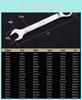 Ergonomic 8mm-32mm Wrench Repairment Ratchet Open Fixed Head Spanner For Fastening