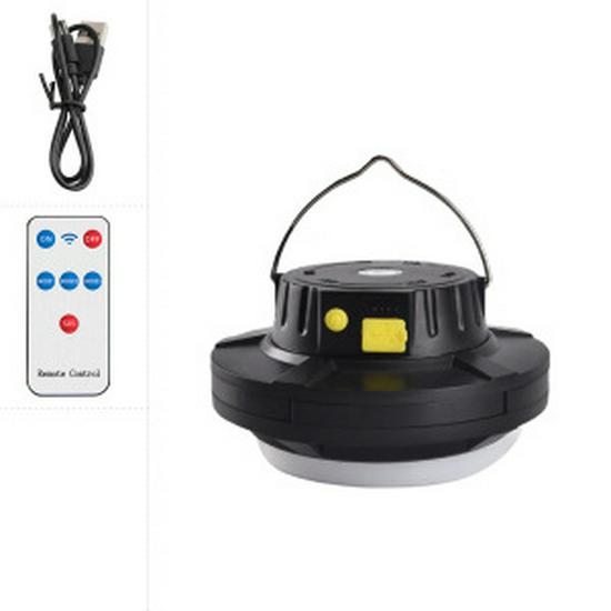 Lotus-Shaped Solar Rotating LED Lamp: USB-Rechargeable for Outdoor Camping, Night Market, and Emergency Use.