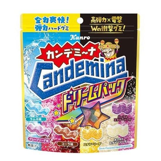 Kanro Kandemina Gummy Dream Pack 152g 4 pieces
