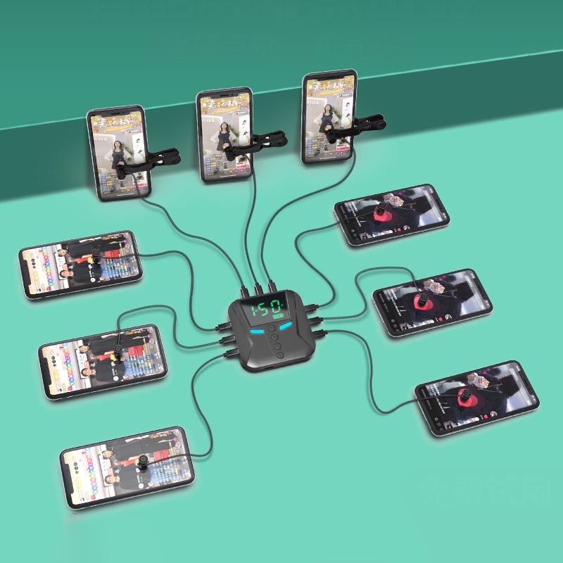 Mobile Phone Screen Clicker Device Live Broadcast Fast Praise Automatic Loop Connecting Device Point Device Universal