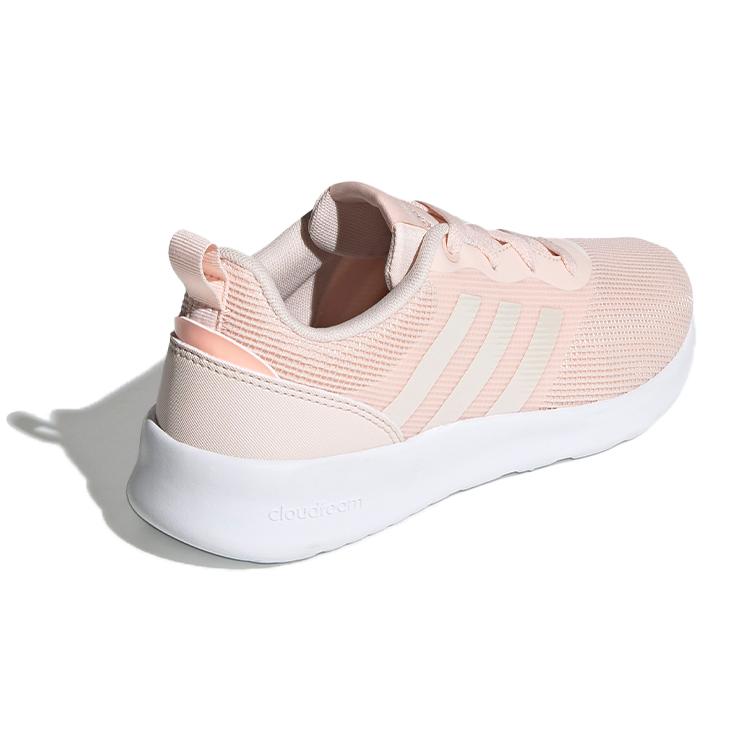 adidas Neo Qt Racer 2.0 K Low Top Kids' Running Shoes Pink White Kids' FW7136