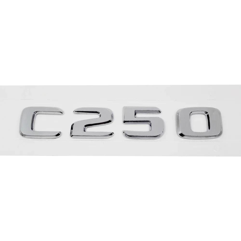 

ABS C200 C200L C230 C250 Trunk Rear Logo Badge Emblem Sticker For Mercedes Benz C Class W201 W202 W203 W204 W205