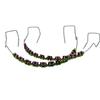 1Pair Fake Braces Colorful Brackets For Teeth Temporary Metal Wires Metal Bracket Orthodontic Ligature Ties Dental