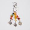 Sweet And Cool Geometric Star And Moon Keychain, Simple Idyllic Irregular Gravel Butterfly Pendant Pendant.