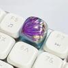 Clear Keycaps Featuring Underwater And Ocean Creature Pattern For Mechanical Keyboards Switches Decoration