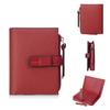Womens Pu Leather Wallet Card Holder With Zipper And Capacity For Daily Use