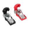 2Pcs Universal Car Battery Terminals Cable Terminal Clamps Connectors with Protective Cover