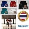 Chinese Tiger Flower Boxing Muay Thai Kickboxing Training Shorts Print Martial Art Boxer Unisex Men Women Kid Fighting Fitness Sport Gym Workout