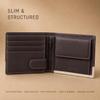 URBAN FOREST Seattle Brown/Sand Leather Wallet for Men