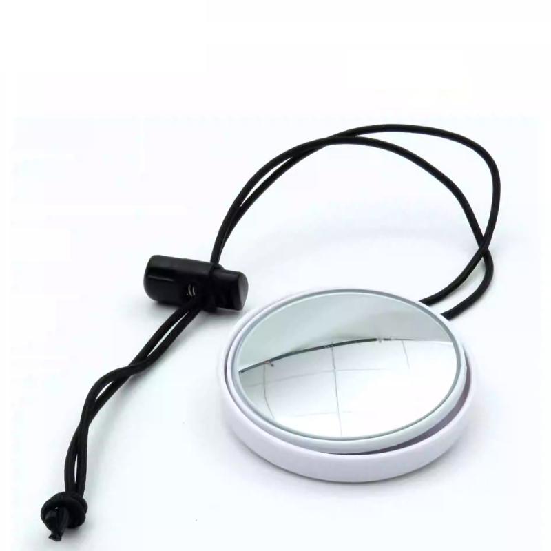 Scubas Diving Rearview Mirror Diving Tool Water Sports Swimming Mirror Adjustable Dives Safety Equipment With Lanyard