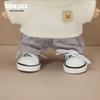 17cm Labubu Multi-Color Low-Top Canvas Doll Shoes - Dress-Up Photo Props