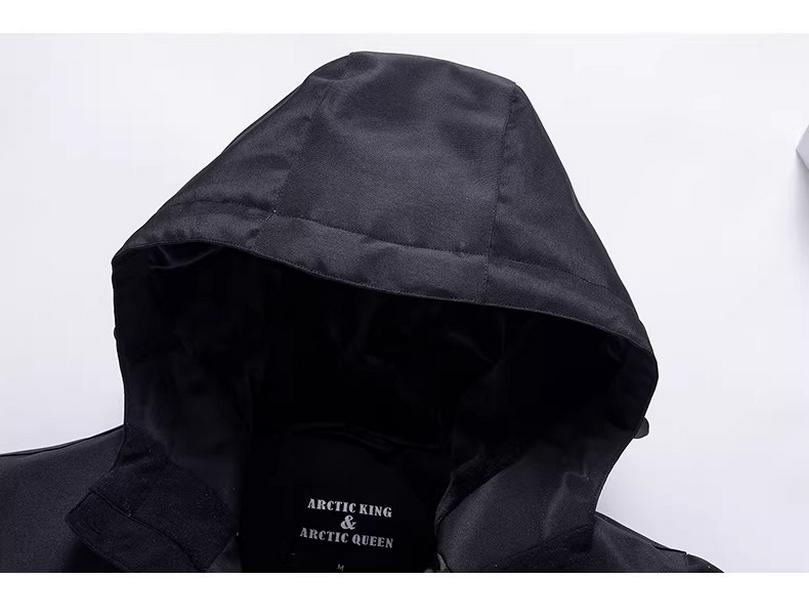 Unisex Couple's Korean Style Ski Suit Set: Warm, Thick Jacket and Pants for Snowboarding & Alpine Skiing