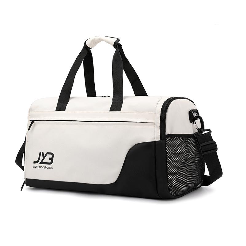 Fashion wet and dry separation yoga fitness bag cover tie rod going out travel handbag trend casual nylon duffel bag