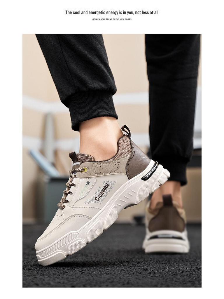 Men's Trendy Autumn Breathable Thick-Soled Martin Boots & Casual Sports Shoes