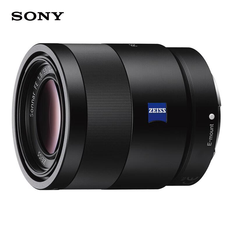 Sony Sonnar T* FE 55mm F1.8 ZA Full-Frame Zeiss Prime Lens