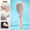 Portable Telescopic Comb White Pink Blue Scalp Massage Brush Self-Cleaning Hair Comb Women Salon Styling Tool Compact Magic Comb